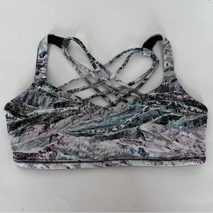 Lululemon   Free to Be Summer sport bra Multi Color    current style  EUC
